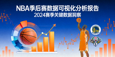 NBA季后赛期间的数据可视化分析报告封面